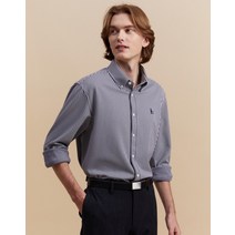 헤지스 남성용 저지 스트라이프 셔츠 HZSH3C334