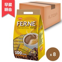지노 페르네 커피믹스 800T 100T x 8개아라비카종 고급원두 사용실속형 커피, (무료배송)페르네 커피믹스 800T