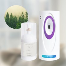 천연살균탈취제/자동분사기 세트 보급형/ 피톤치드 향/기계+액상230ml+aa건전지 1세트/5~6평에 적합한 사용/화장실 거실 안방 사무실, 1개, 230ml