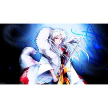 HAPPY 3D 이누야샤 보석십자수 라운드 큐빅 DIY 세트 직장인 집순이취미 비즈 태교십자수 20000514, 90x170