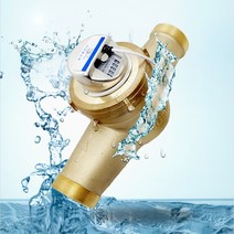 수도계량기 50mm 원격식 수도미터 원격검침 전자식 원격지시부 교체용, 계량기 단품(원격지시부 제외)