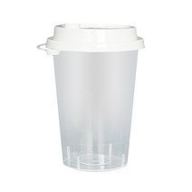 카페앤티 테이크아웃컵 리유저블컵 다회용컵 뚜껑 50개 500ml 700ml, 리유저블컵 500ml + 뚜껑 50개 세트