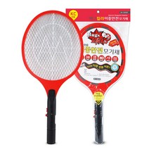 버그킬러 건전지 전기모기채, 레드