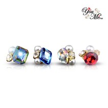 유리미 크리스탈 파츠 4종 중 택1 네일파츠, 1개, No_486사파이어