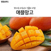명광성푸드망고 과육안에 날마다 과일 나라 부드러운 달콤한 싱싱 과즙 애플efg455, SPRg_대만산 애플망고 5kg