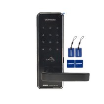 코맥스 CDL-400M 무타공도어락 현관문도어락 현관번호키 현관문도어록 카드키4개, 자가설치