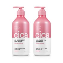 더마앤모어 시카 너리싱 샴푸, 600ml, 2개