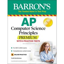 AP Computer Science Principles Premium with 6 Practice Tests 2/E(Paperback) 2/E(Paperback):Wi..., Barrons