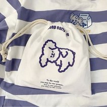 복조리 파우치 더스트 캐릭터 5종류 화장품 약