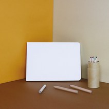 공백아트 드로잉 스크랩북 7x5, 화이트 표지코팅 없음, 6p