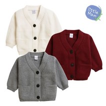 SALE 유아 브이넥 니트가디건