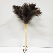 깔끔백서 천연 타조털 먼지털이개 총길이 38cm, 100% 타조털먼지털이개-38cm