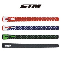 STM S1 프로토타입 이중구조 그립 남성용 라운드 48g, 색상 : 레드화이트 라운드