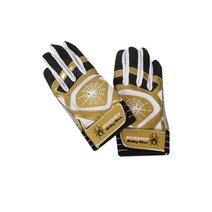 스파이더 그립 야구 배팅 장갑, 블랙골드