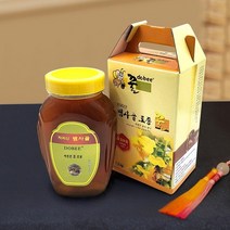 [KT알파쇼핑][지리산뱀사골] 자연산 밤꿀 1.2kg (병/선물용박스)