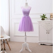 changshengVestido De Noiva 새로운 블러쉬 핑크 신부 들러리 드레스 긴 아플리케 레이스 쉬어 넥 릴락 우아한 웨딩 파티 정장 가운