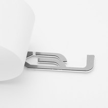 렉서스 ES200 IS250 GS300 GX400 NX300 RX350 RX450h LX470 LS600hl 후면 트렁크 로고 ABS 개조 레터 업그, 01 Bright silver_12 IS350