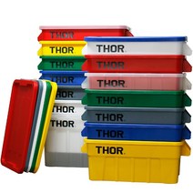 토르 사각 컨테이너 브루트 장난감 수납 리빙박스, 02-토르 사각박스 53L 빨강