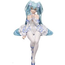 하츠네 미쿠 누도루 스토퍼 피겨 Flower Fairy 네모필라 전 1종 플류 피겨 약 15㎝