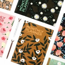 4000꽃길A4먼슬리플래너 위클리 플래너 공부 다이어리 2021 스터디 모트모트