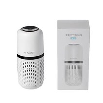 [올록_^^OL_L*O_C*]_클린버 차량용 휴대용 음이온 공기청정기7271514EA, 올록 화이트