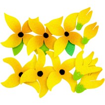 [동화오피스] 쥬쥬 4000 펠트완성품 개나리 / 환경판꾸미기