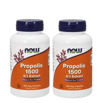 Now Foods 프로폴리스 1500 300mg 100정 2개, 1개