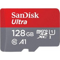 샌 디스크 (SANDISK) 128GB ULTRA microSDXC 카드 최대 읽기 100MB / s [해외 패키지] SDSQUAR-128G-GN6M