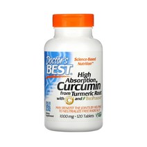 닥터스베스트 고흡수성 커큐민 1 000mg 120정 피페린 스테아르산마그네슘 Curcumin 심황 블랙페퍼 이산화규소 글리콜산나트륨 하이프로멜로스