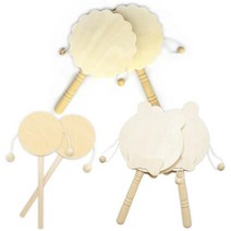 흔들이북 미니북 소고 전통악기 만들기 3종, 흔들이북_곰돌이