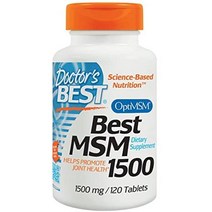 일본직구 OptiMSM 포함 MSM 1 500mg 120정, 수량, 상세참조