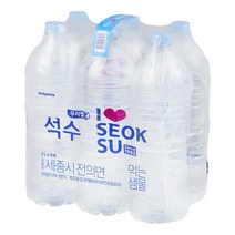 하이트 석수 무라벨생수 2L x 24개