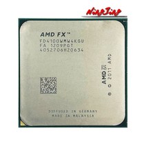 AMD FX 시리즈 FX4100 GHz 쿼드 코어 스레드 CPU 프로세서 FD4100WMW4KGU 소켓 AM3 +, CHINA