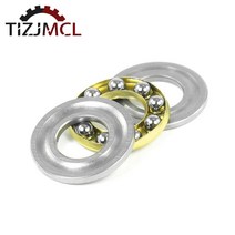 평면 스러스트 볼 베어링 소형 올인원 F2-6M F3-8M F4-10M F5-10M F6-12M F7-17M F8-16M 금속 추력 1pcs, F4-9M 4 x 9 x 4mm, 05 F4-9M 4 x 9 x 4mm