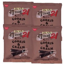 곡물그대로21 크리스피롤 쿠키앤크림 150g, 4개