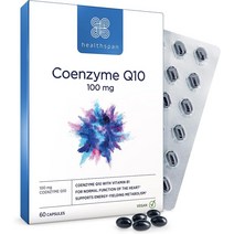 영국 헬스스팬 healthspan Coenzyme Q10 코엔자임 큐텐 100mg 60캡슐, 2팩