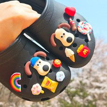 [당일무배] 잼잼홀릭 그로밋 간식 세트 강아지 신발장식 호환 파츠