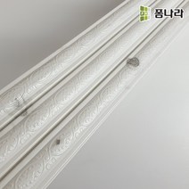 폼나라 꾸미몰딩 CM-02 액자형 폼몰딩 3단분리형 DIY 마감, 오크워시, 1매