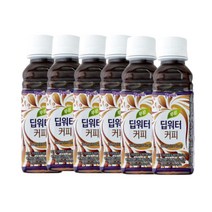 테일러 푸룬 주스 딥워터 커피 180ml 6개, 1개, 1ml