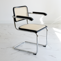 세스카 라탄 암체어 (국내배송), 웬지, 1개