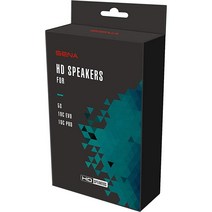 Sena 10C EVO 및 10C Pro 업그레이드된 Sena 스피커에 맞는 향상된 베이스 및 선명도를 위한 고화질 스피커, 단일옵션, 단일옵션