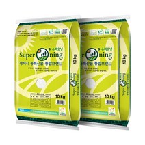 22년 슈퍼오닝 추청미 10kg+10kg, 단품