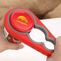 안열리는 뚜겅 따개 유리병 오프너 딸기잼 음료수 페트병 다용도 만능 멀티 병 따개 잼뚜껑, 네이비