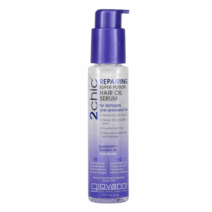 지오바니 2chic 리페어링 슈퍼 포션 헤어 오일 세럼 블랙베리 + 코코넛오일 81ml(2.75fl oz)