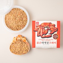 레드꽃게 연안부두 간장게장 양념게장 알베기, 붉은대게장크레미150g, 1개, 150g