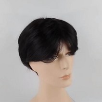남성 자연스런 통가발, LD-1072 남자가름마가발_내츄럴블랙