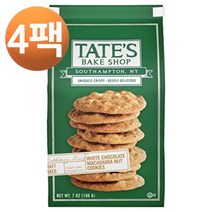 테이트 베이크 샵 화이트 초콜릿 마카다미아 넛 쿠키 7oz, 4팩
