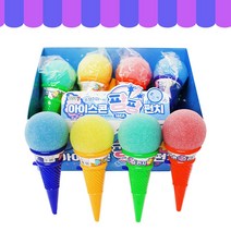 아이스콘 팡팡 펀치 스펀지총 고무줄공 소프트볼