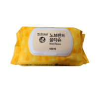 노브랜드 물티슈 캡형 100매, 5개, 100매입