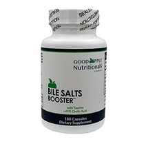 담낭용 담즙산염 부스터 및 지용성 비타민을 포함하는 영양 흡수 보조제 가스 앰프 bloating|ox bile salts amp 타우린|180 캡슐|110mg|